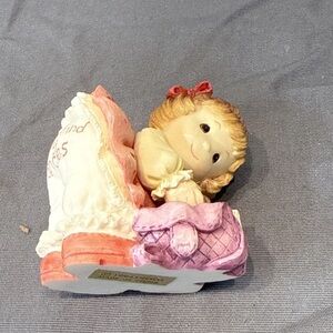 Vintage Enesco A Little Behind In My Finances Figurine no box